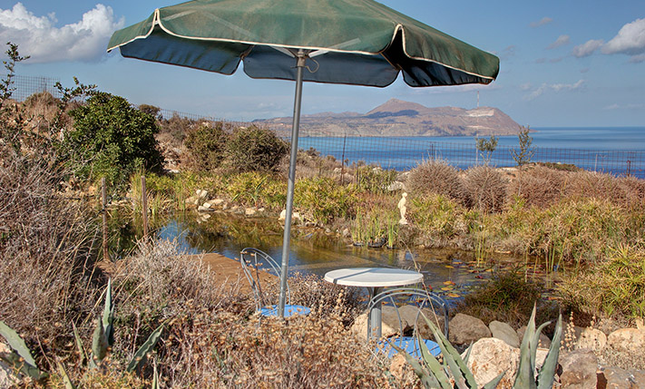 ECO-FRIENDLY VILLA AT THE EDGE OF APOKORONAS