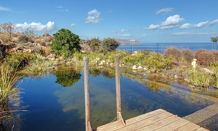 ECO-FRIENDLY VILLA AT THE EDGE OF APOKORONAS