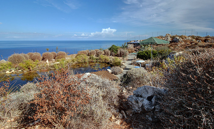 ECO-FRIENDLY VILLA AT THE EDGE OF APOKORONAS