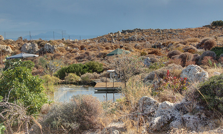 ECO-FRIENDLY VILLA AT THE EDGE OF APOKORONAS