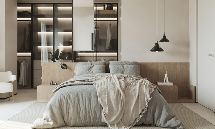 SPACIOUS MODERN AREAS OVERLOOKING THE SUNSET