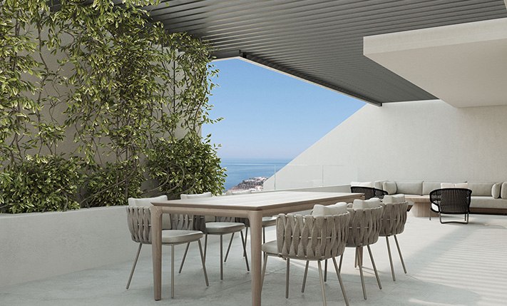 APT WITH A PRIVATE POOL & PANORAMIC CITY VIEWS