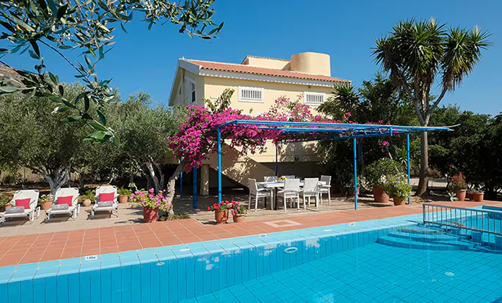 STEPS FROM THE BEACH ON A SPACIOUS PLOT