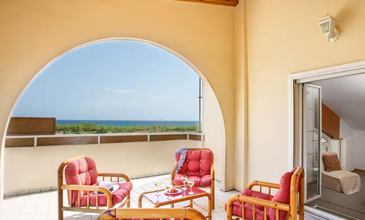 STEPS FROM THE BEACH ON A SPACIOUS PLOT