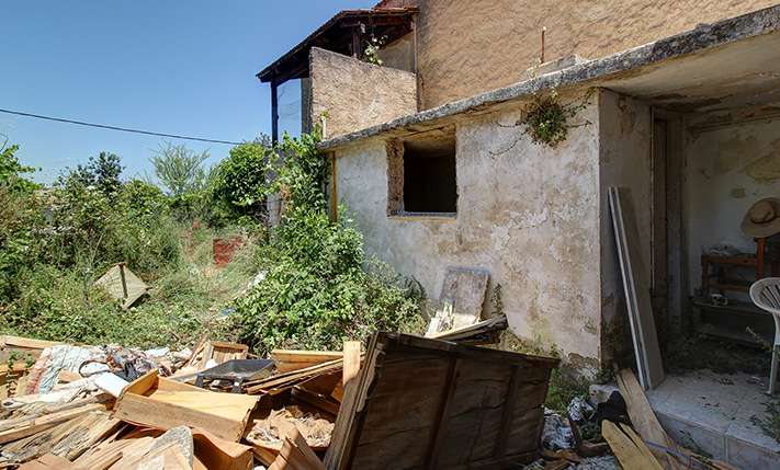 UNFINISHED STONE HOUSE FOR IMMEDIATE RESTORE