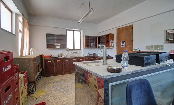A FORMER KAFENION WITH SEA VIEWS