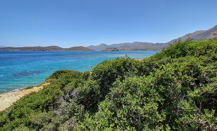 FIRST-CLASS VIEWS OVER THE ISLE ON SPINALONGA