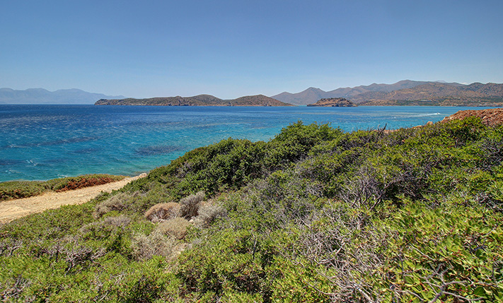 FIRST-CLASS VIEWS OVER THE ISLE ON SPINALONGA
