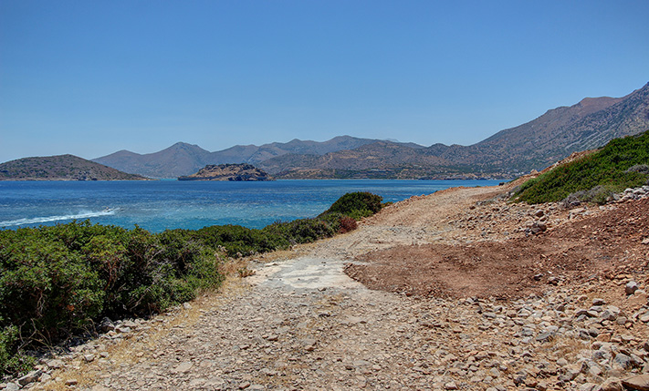 FIRST-CLASS VIEWS OVER THE ISLE ON SPINALONGA