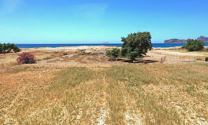 SEAFRONT LAND IN FALASARNA
