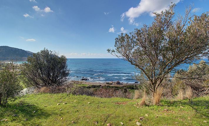 ON TOP OF A CLIFF WITH UNOBSTRUCTED SEA VIEWS