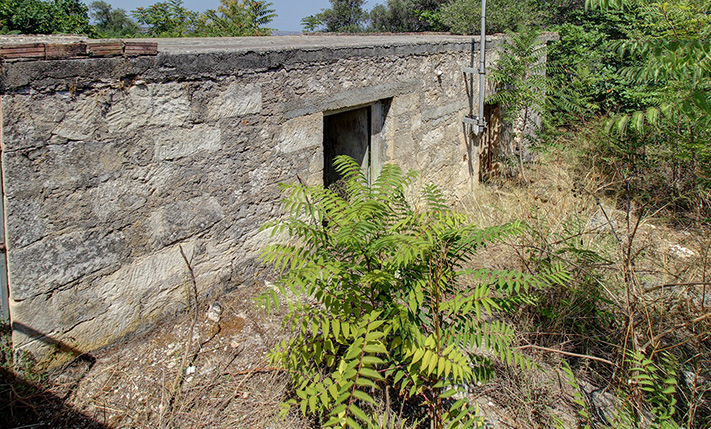 LARGE PLOT WITH A STONE STOREHOUSE IN VAMOS