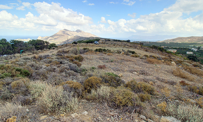 OVERLOOKING FALASARNA WITH A PERMIT IN PLACE