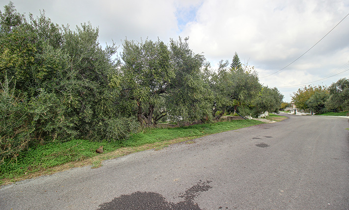 SLIGHTLY SLOPED WEST-FACING LAND WITH VIEWS