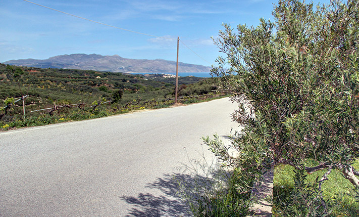 LAND ON A RIDGE WITH EAST & WEST FACING VIEWS