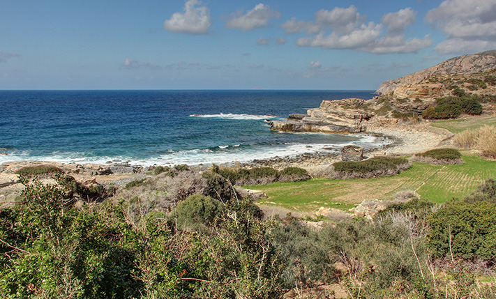 REMOTE LAND NEAR THE SEA