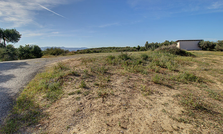 ON A SLOPE WITH SEA VIEWS SOUTH OF AGIA MARINA