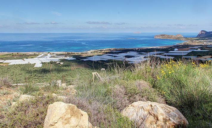 VILLA PLOT OVERLOOKING FALASARNA BEACH & SUNSET