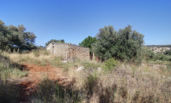 WITH A THRESHOLD, A RUIN, AND A PERMIT IN PLACE