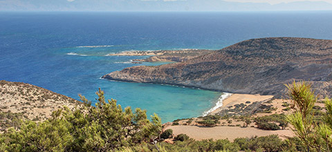 Potamos Strand, Gavdos Insel, Chania, Kreta, Griechenland