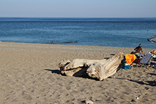 The beach of Anydroi near Palaioxwra, Chania, West Crete