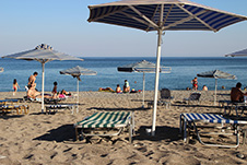 The beach of Anydroi near Palaioxwra, Chania, West Crete