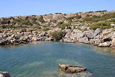 Aspri Limni near Elafonisi, Chania, Crete
