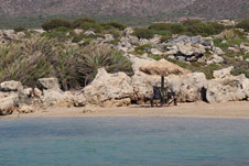 Aspri Limni near Elafonisi, Chania, Crete