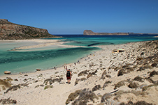 Balos Strand in Kissamos, Chania, Kreta, Griechenland