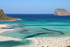 Balos Strand in Kissamos, Chania, Kreta, Griechenland