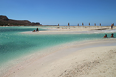 Balos Strand in Kissamos, Chania, Kreta, Griechenland