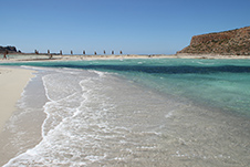 Balos Strand in Kissamos, Chania, Kreta, Griechenland