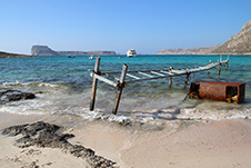 Balos Strand in Kissamos, Chania, Kreta, Griechenland