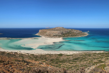 Balos Strand in Kissamos, Chania, Kreta, Griechenland
