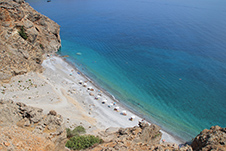 Ilingas Beach near Sfakia, Chania, South Crete