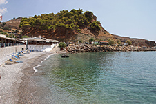 Chora Sfakion Strand, Sfakia, Chania, Kreta, Griechenland