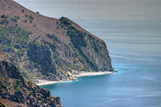 Domata Strand in Sfakia, Chania, Kreta, Griechenland