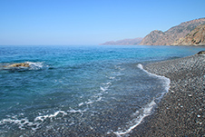 Domata Strand in Sfakia, Chania, Kreta, Griechenland