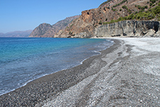 Domata Strand in Sfakia, Chania, Kreta, Griechenland