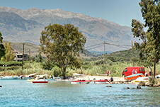 Georgioupolis Beach in Apokoronas, Chania, Crete