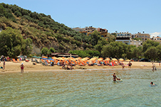 Kalives Strand in Apokoronas, Chania, Kreta, Griechenland