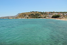 Kalives Strand in Apokoronas, Chania, Kreta, Griechenland