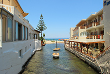 Kalives Strand in Apokoronas, Chania, Kreta, Griechenland
