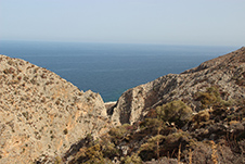 Katholiko Beach in Akrotiri, Chania, Crete, Greece