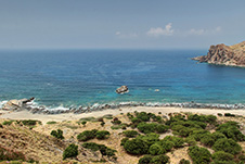 Kokkina Gkremna Beach in Kissamos, Chania, Crete