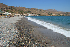 Kolymbari Strand in Platanias, Chania, Kreta, Griechenland