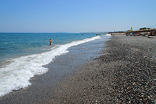 Kolymbari Strand in Platanias, Chania, Kreta, Griechenland