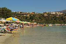 Kournas Lake Beach in Apokoronas, Chania, Crete
