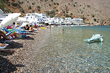 Loutro Beach near Sfakia, Chania, South Crete