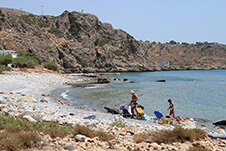 Lykos Beach near Loutro, Sfakia, Chania, South Crete